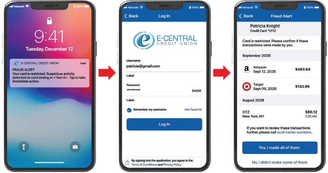 Two Way Fraud Alerts